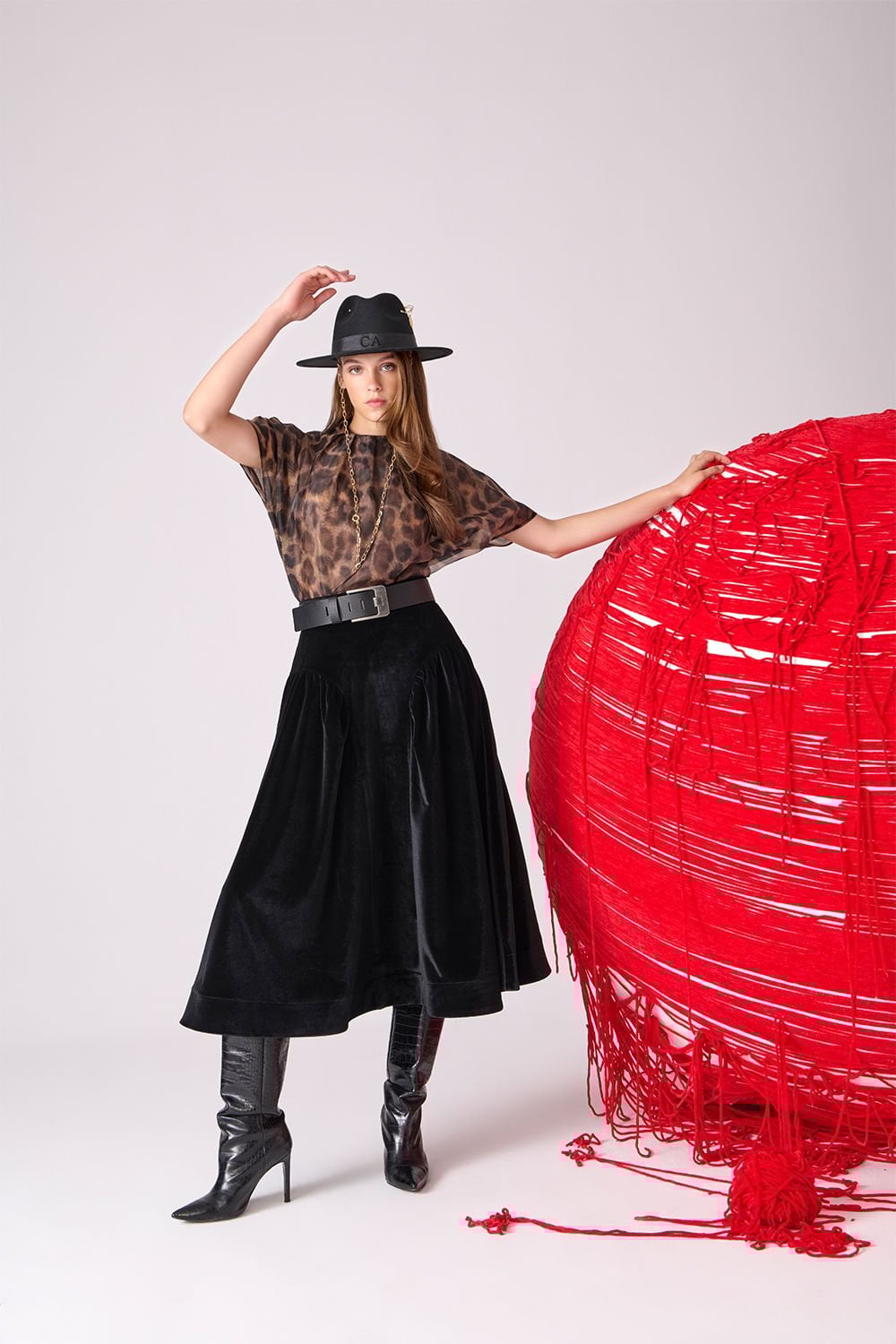 Sofi Terciopelo Negro