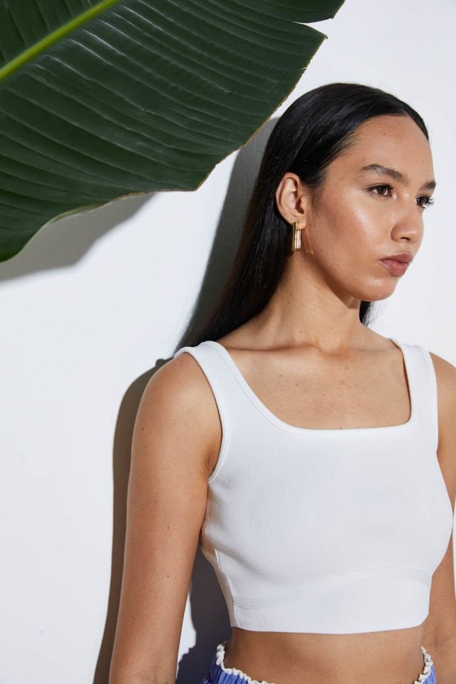 Knitwear Crop Top