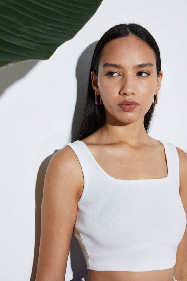 Knitwear Crop Top