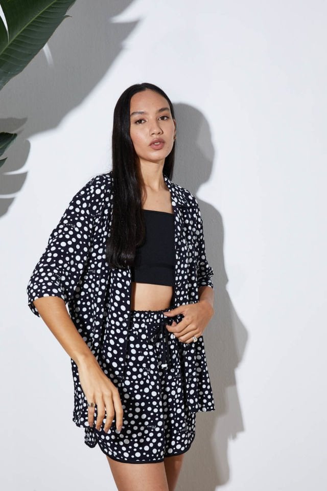 Polka Dot Shorts Set