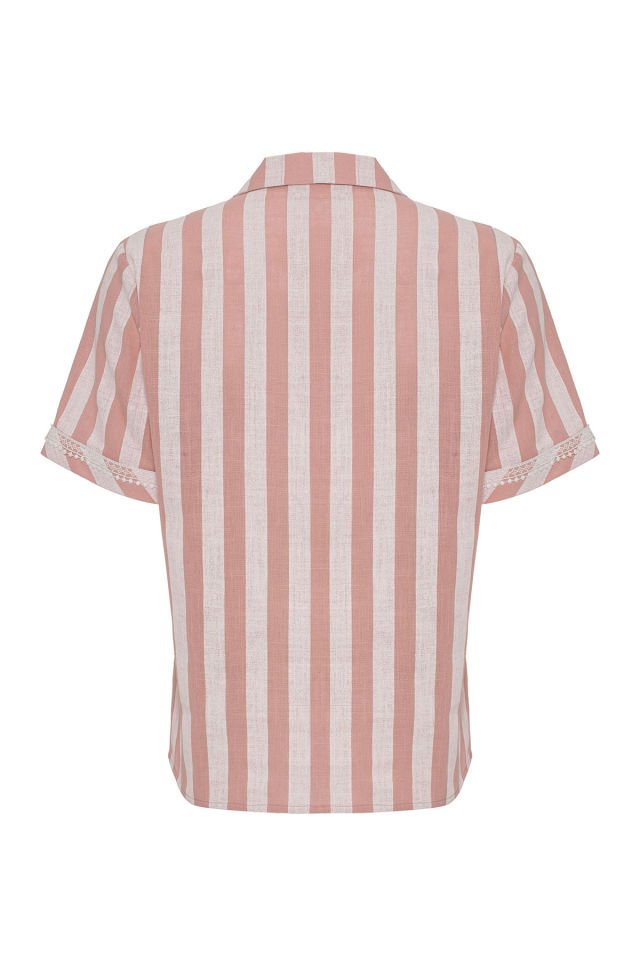 Çizgili Pijama Takım