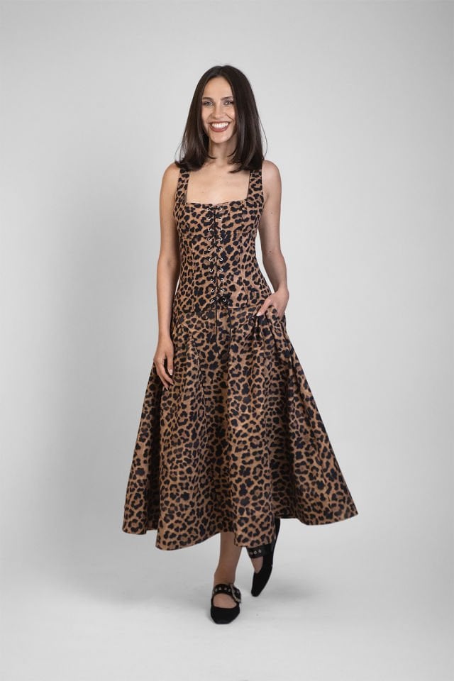 Mia Bustier Leopard