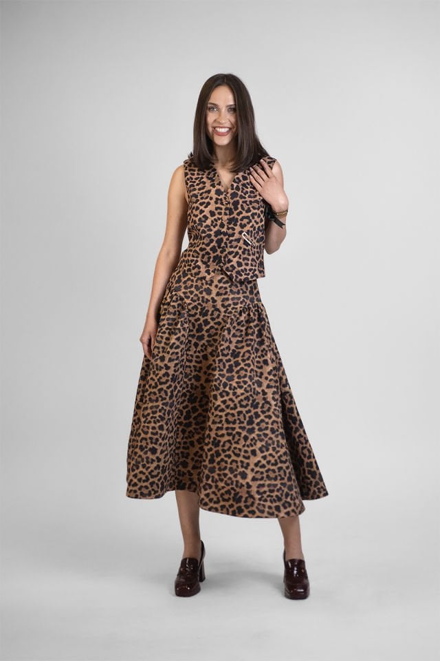 Alice Vest Leopard