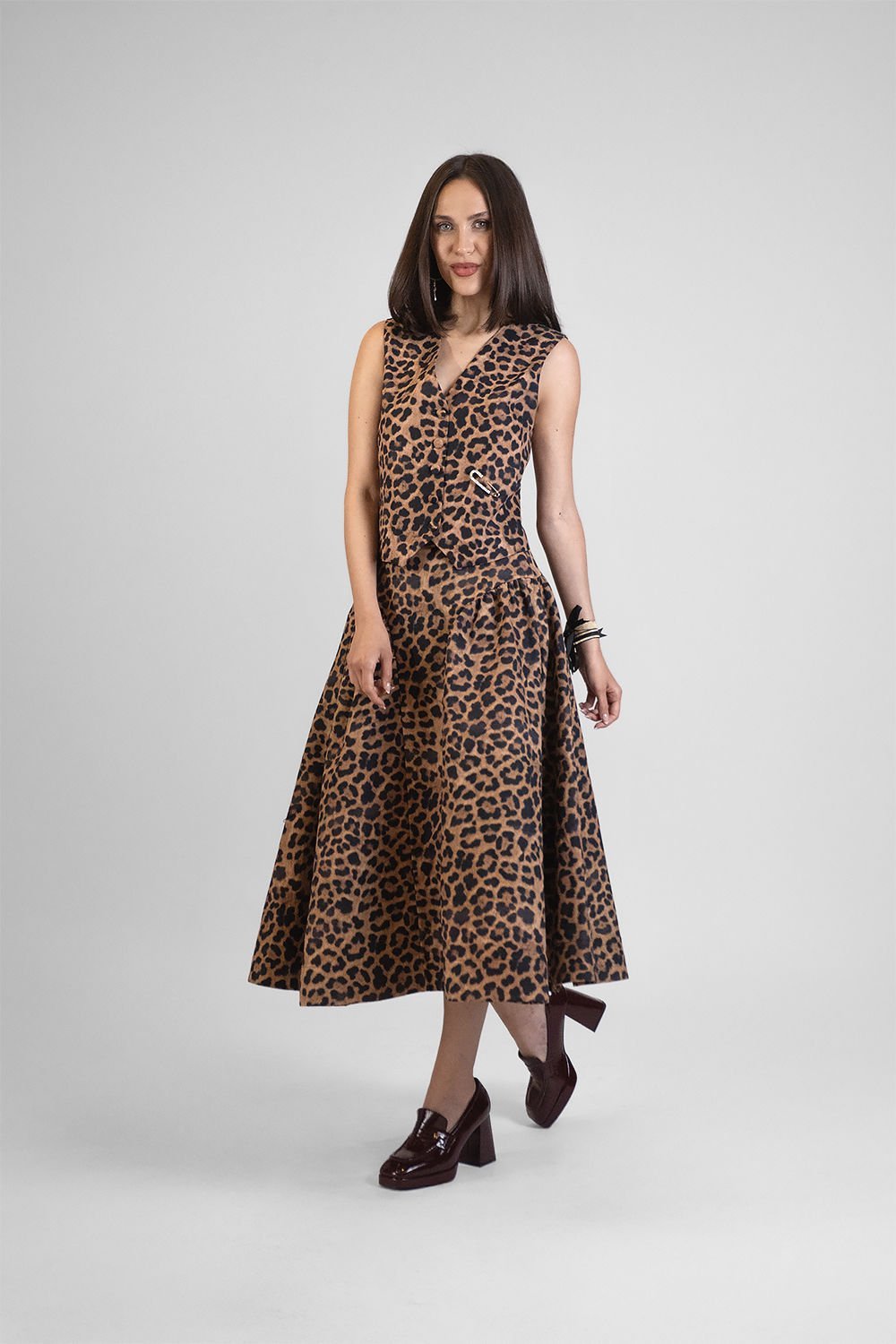 Alice Vest Leopard