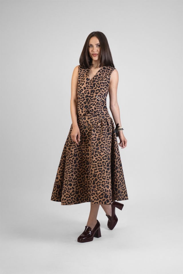 Alice Vest Leopard