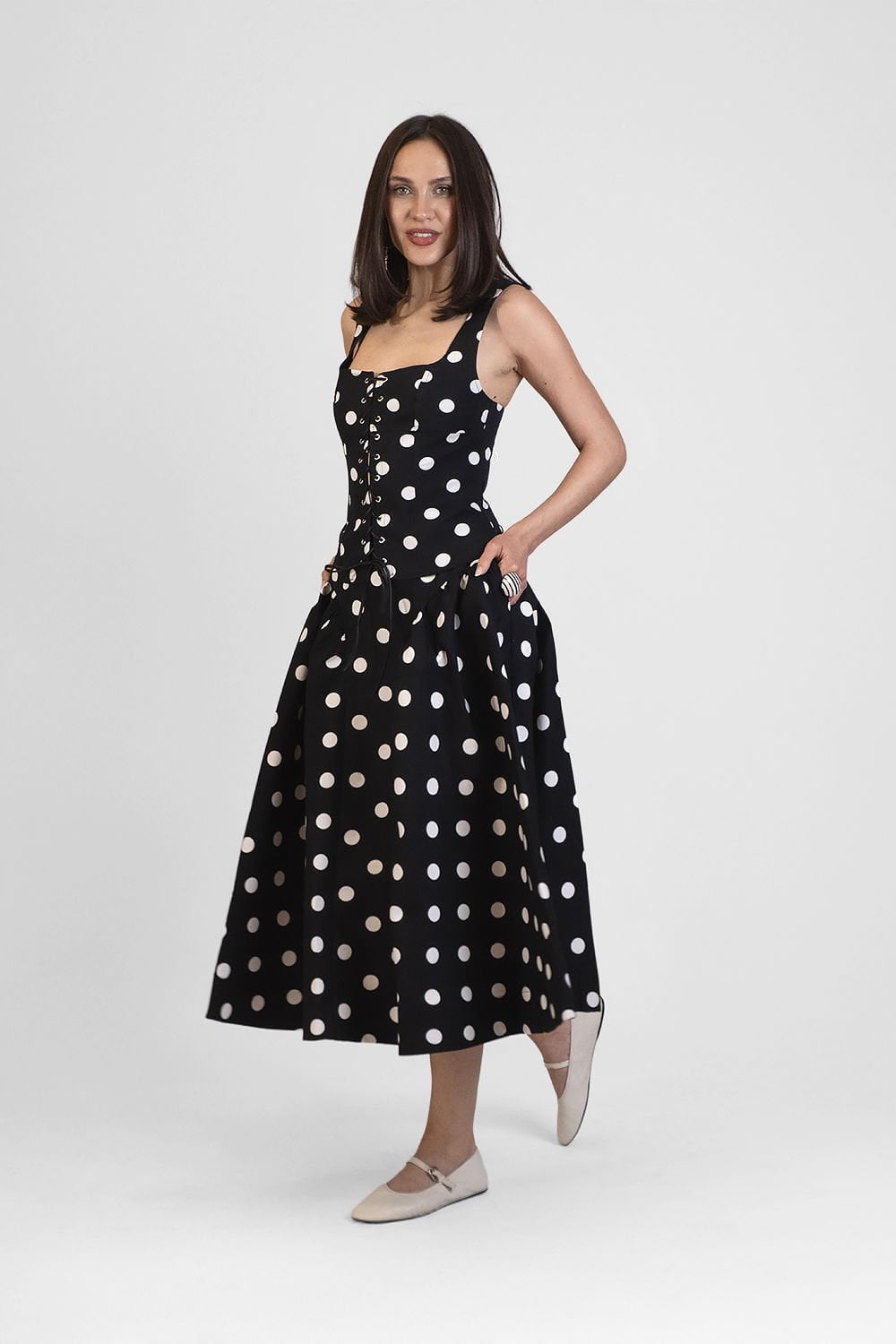 Falda de lunares Sofi