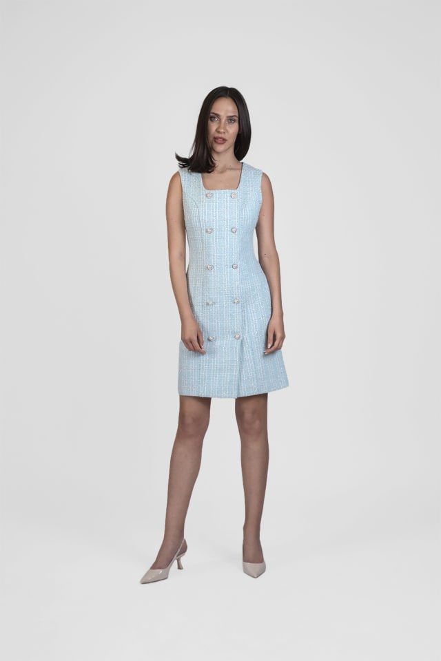 Chanel Dress Blue