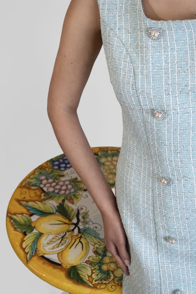 Chanel Dress Blue